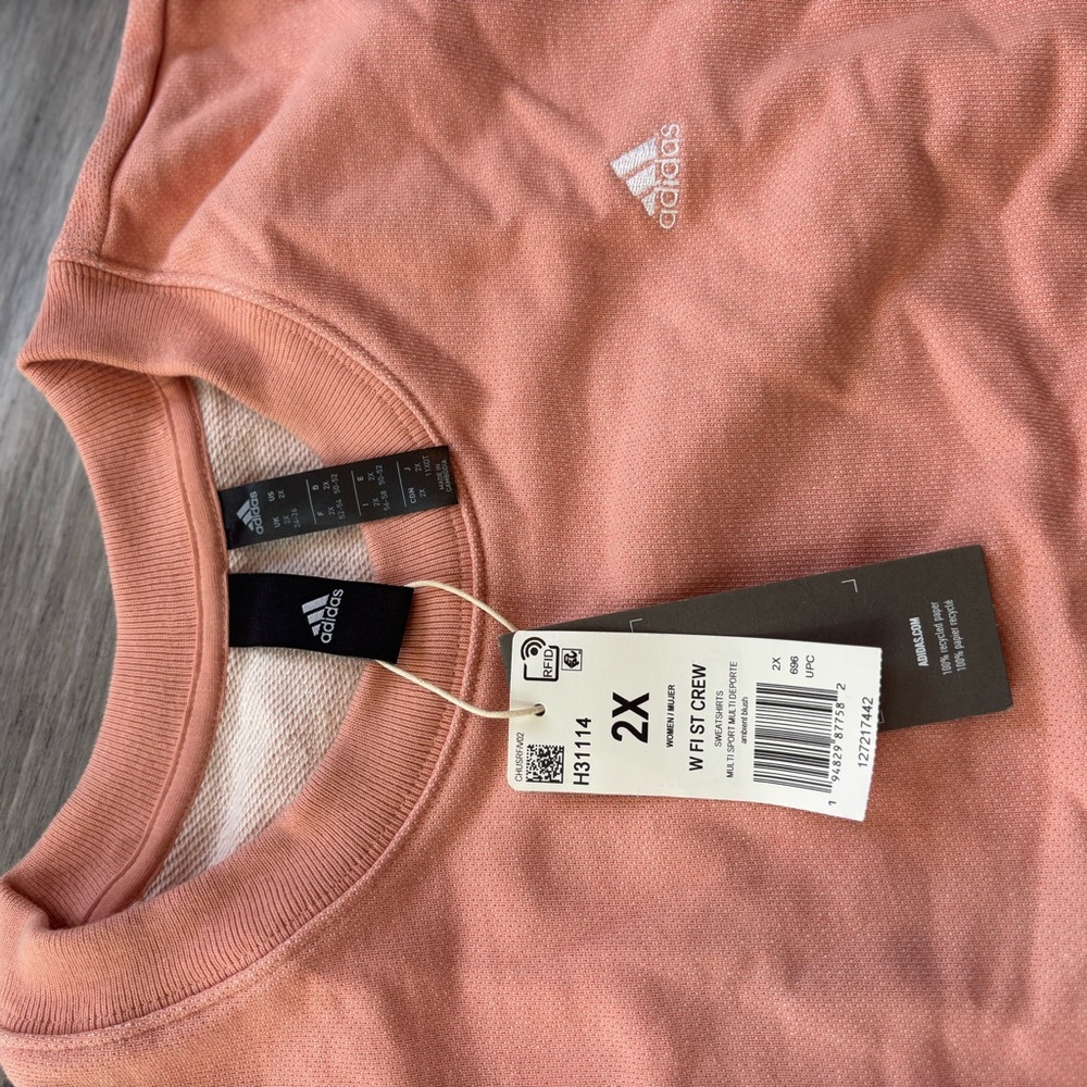 Adidas Coral Crewneck Sweatshirt
